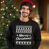 Merry Christmas Christmas Sweater - Christmas Jumper Sweatshirt - All Sizes