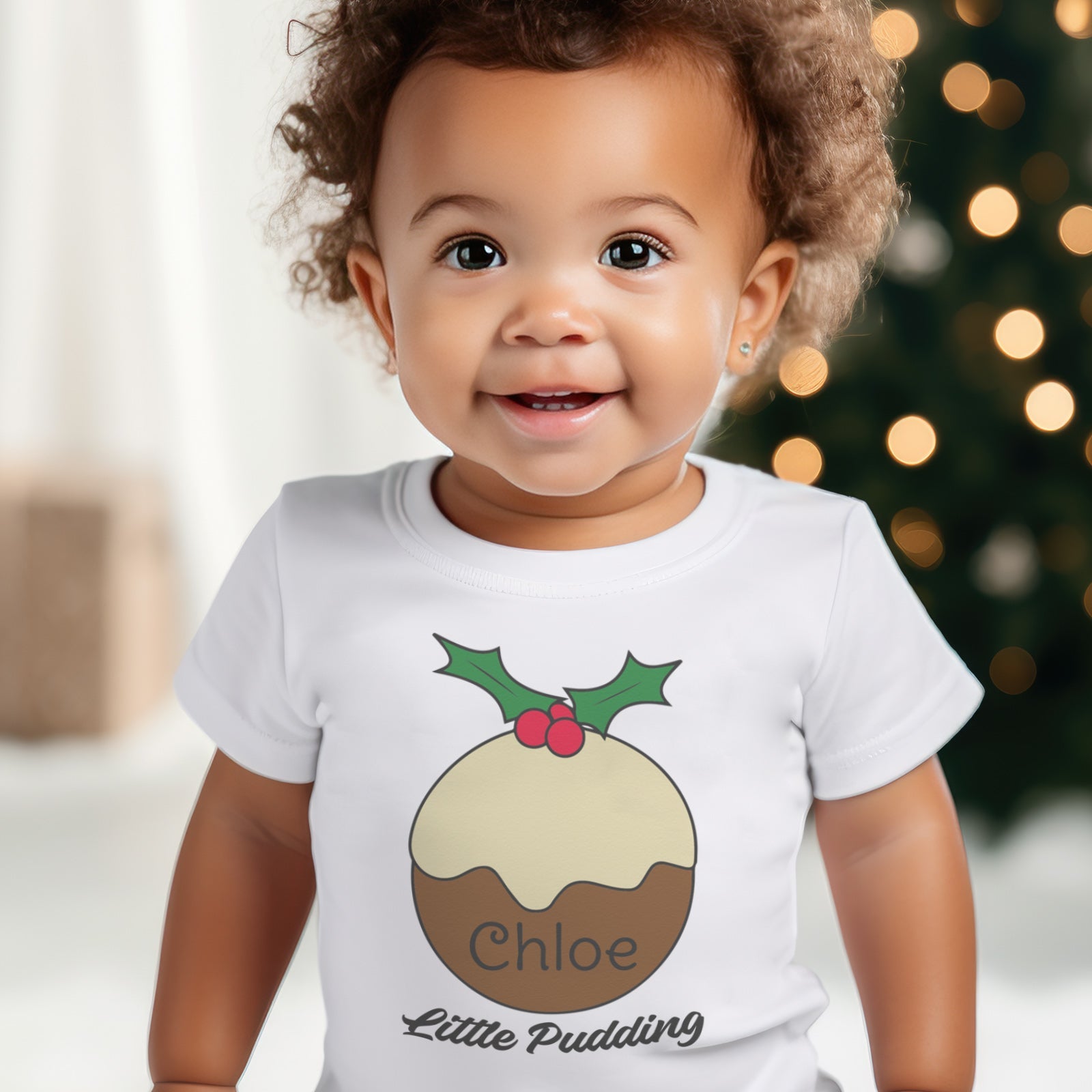 PERSONALISED Little Pudding - Baby & Kids - All Styles & Sizes