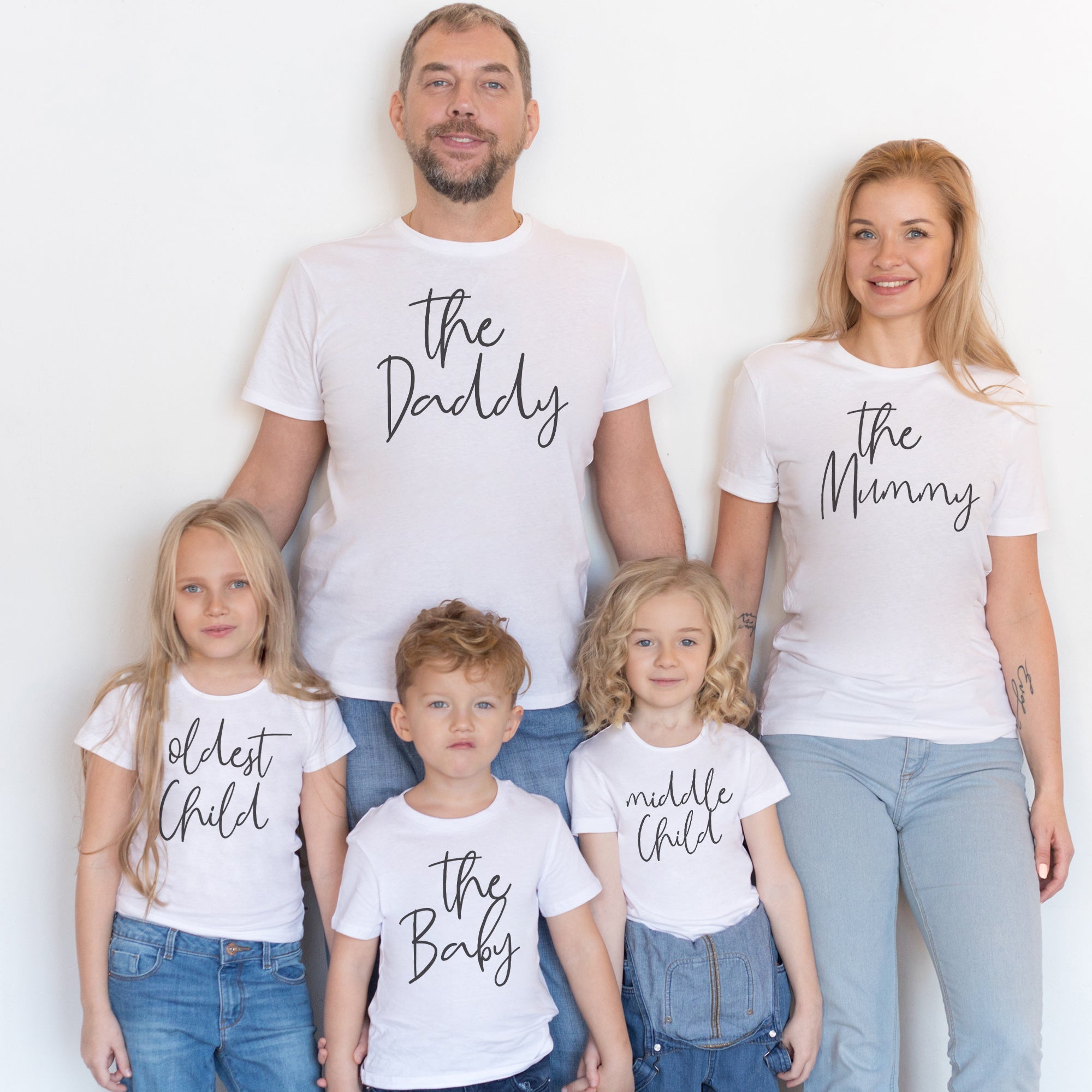 The Family Member Set - Whole Family Matching - Family Matching Tops - (Sold Separately)