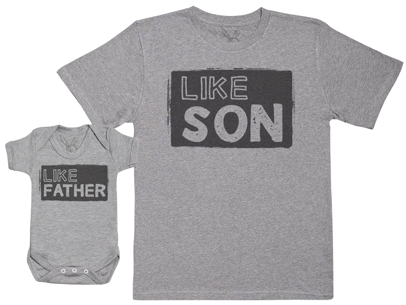 Like Son with Like Father - Baby Bodysuit & Father's T-Shirt Set - (Sold Separately)