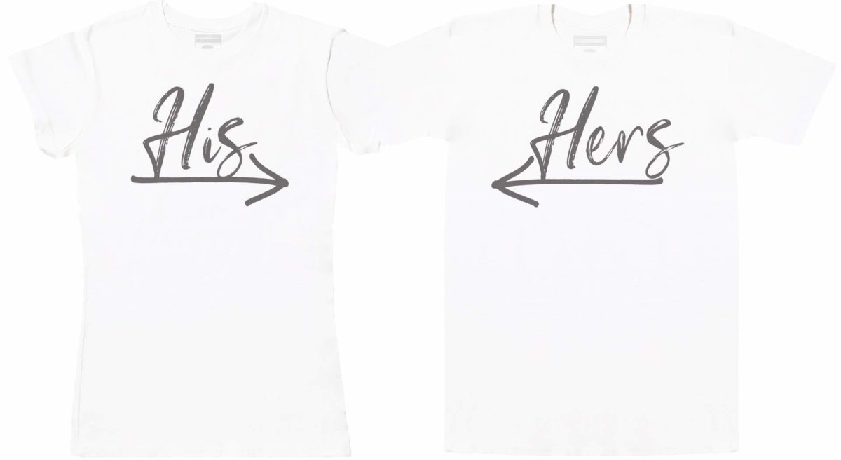 His & Hers - Couple T-Shirt Gift Set - The Gift Project