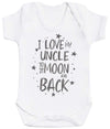 I Love My Uncle To The Moon And Back Baby Bodysuit - The Gift Project