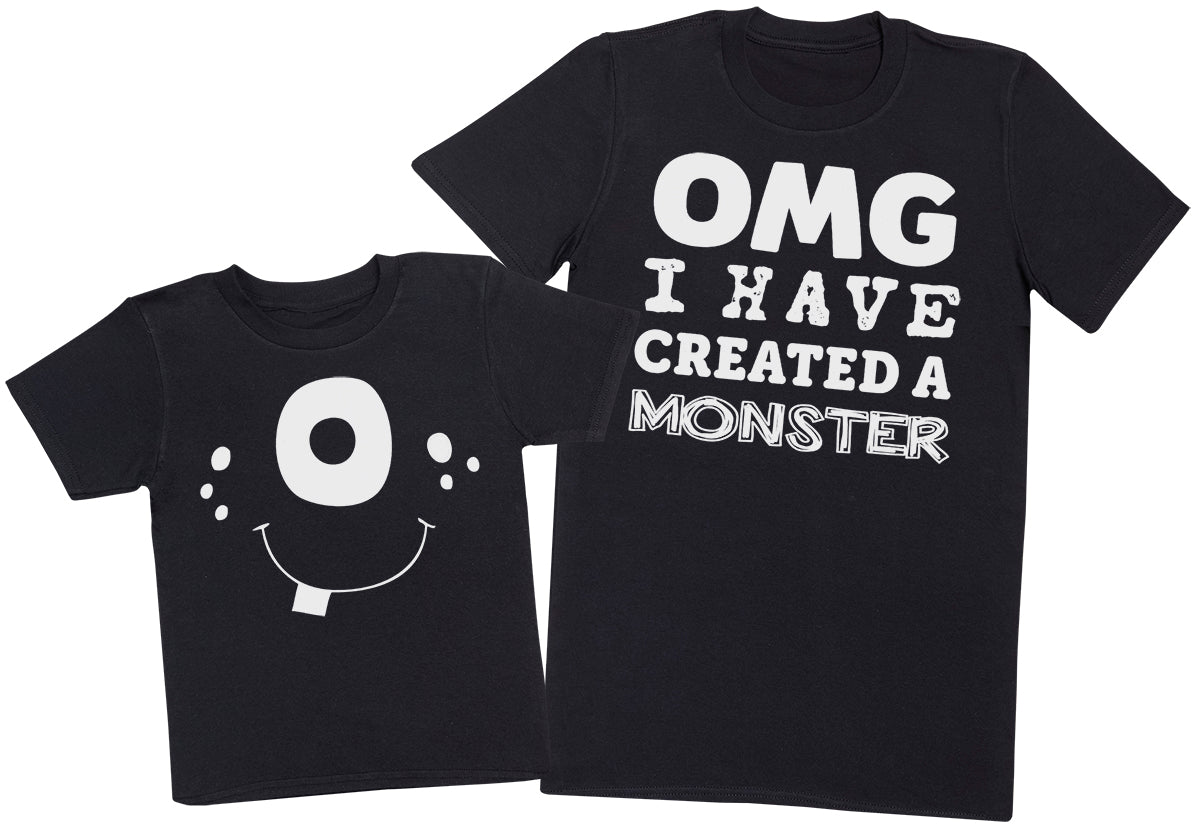 OMG I've Created A White Monster! - Mens T-Shirt & Kids T-Shirt (255846252574)