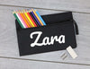 Personalised Name - 'Zara' Example - Pencil Case, Kids Pencil Case, Stationary Bag Holder - The Gift Project